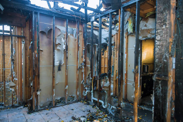 Professional Fire Damage Assessment technician working in Brentwood, PA